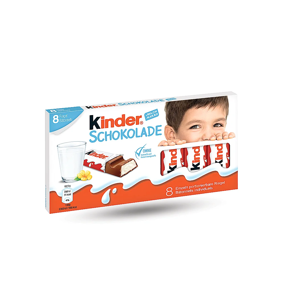 كيندر شوكولاتة – 8 قطع