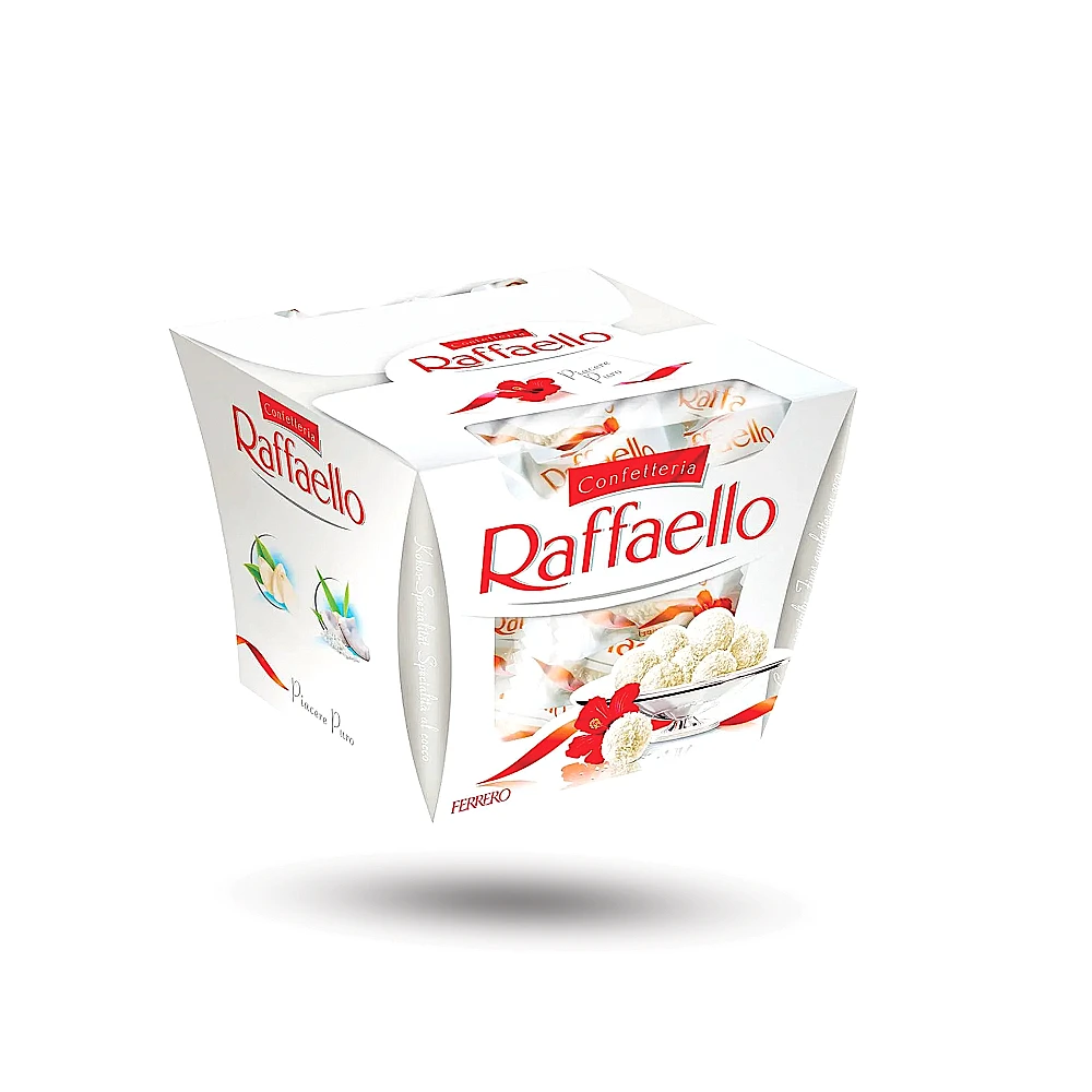 פראלינים רפאלו – Ferrero Raffaello (150 גרם)