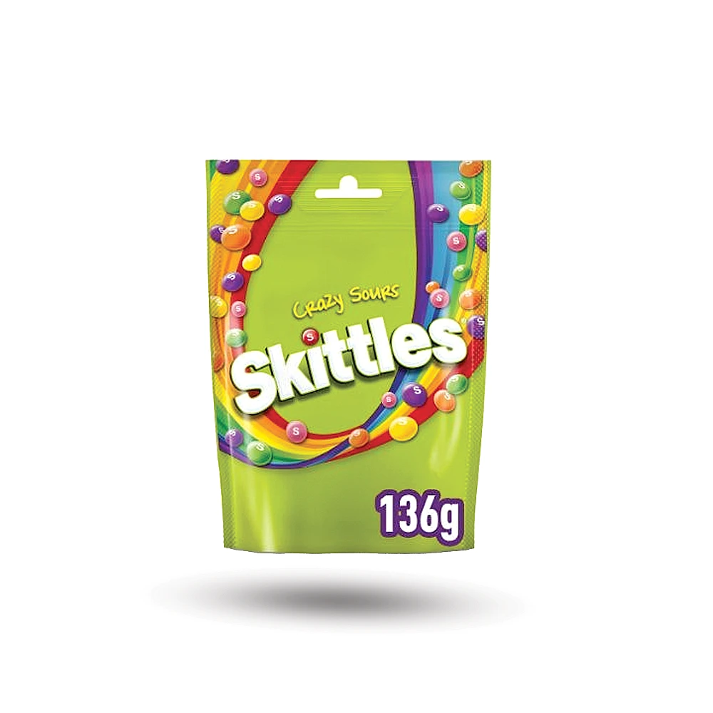 סוכריות Skittles – Crazy Sours  136g