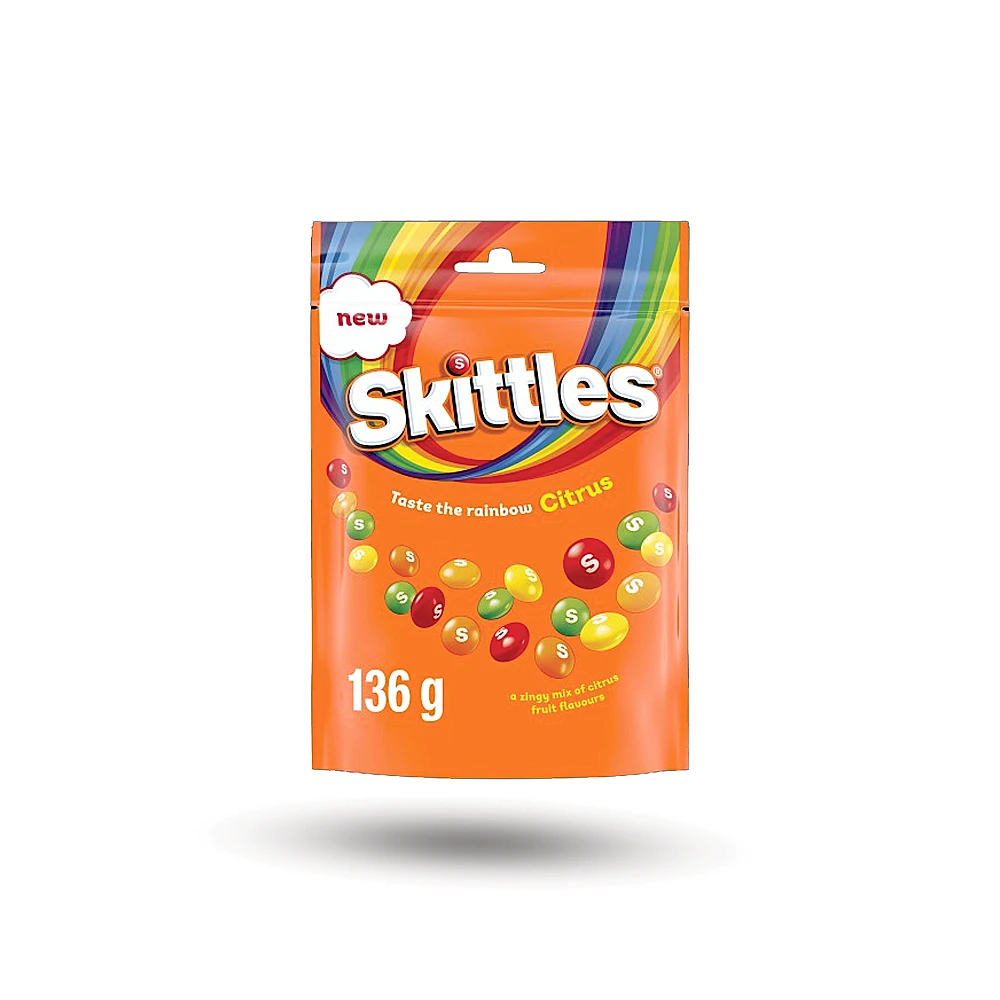 שם המוצר: סוכריות Skittles – Citrus 136g