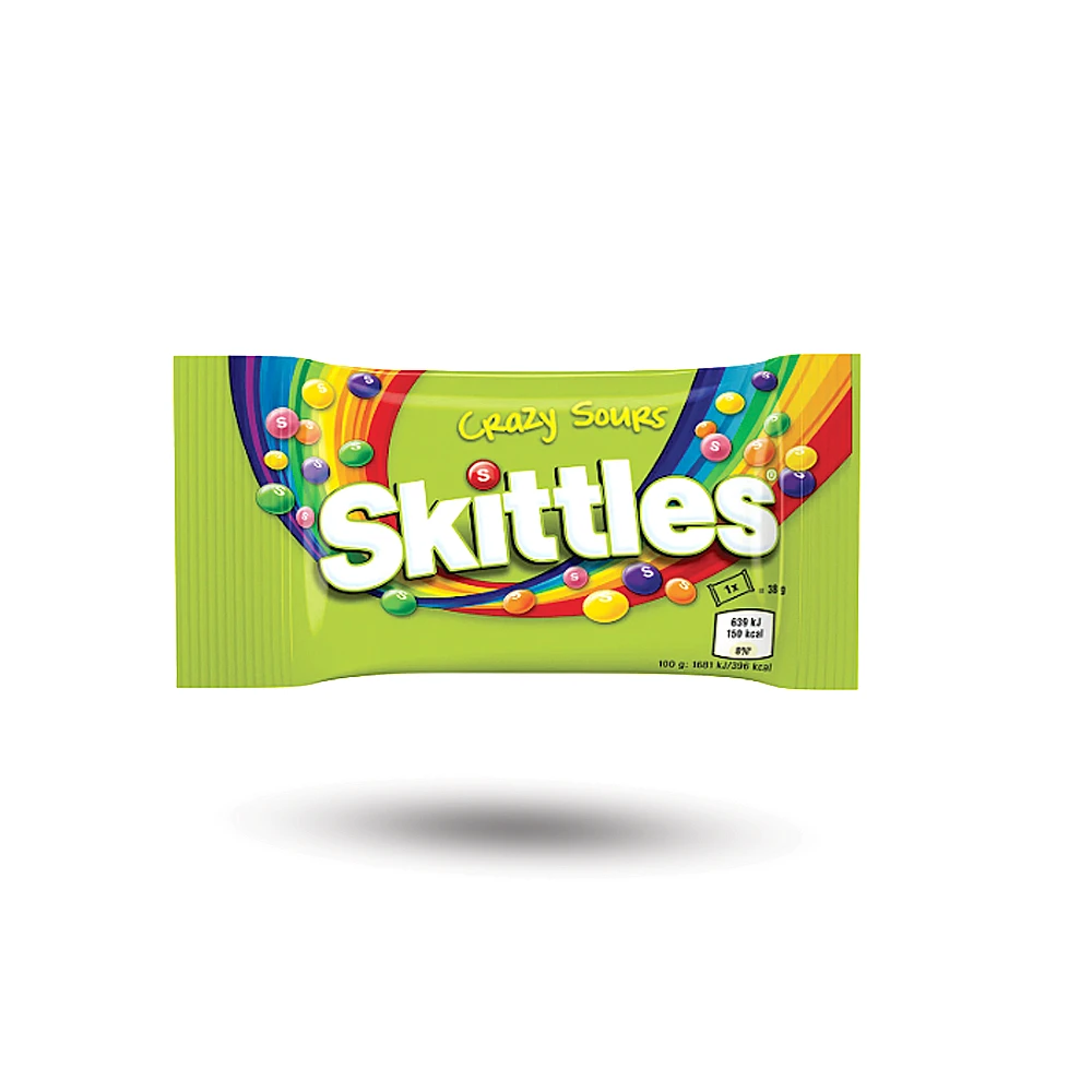 סוכריות Skittles – Crazy Sours 38g
