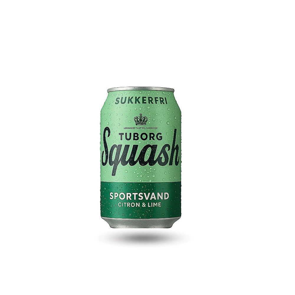 Tuborg Squash – Sportsvand Citron & Lime (Sukkerfri)