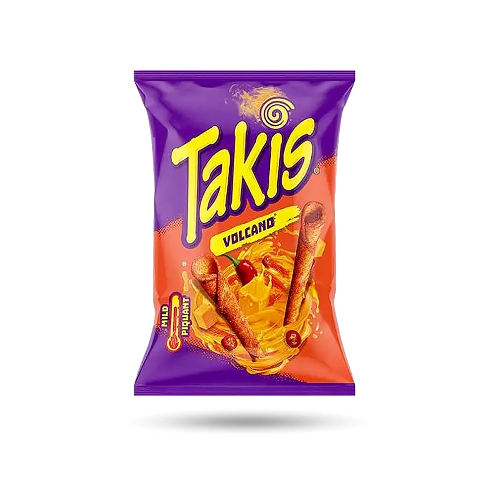 טאקיס וולקנו – טעם צ’ילי חריף עם גבינה (Takis Volcano)